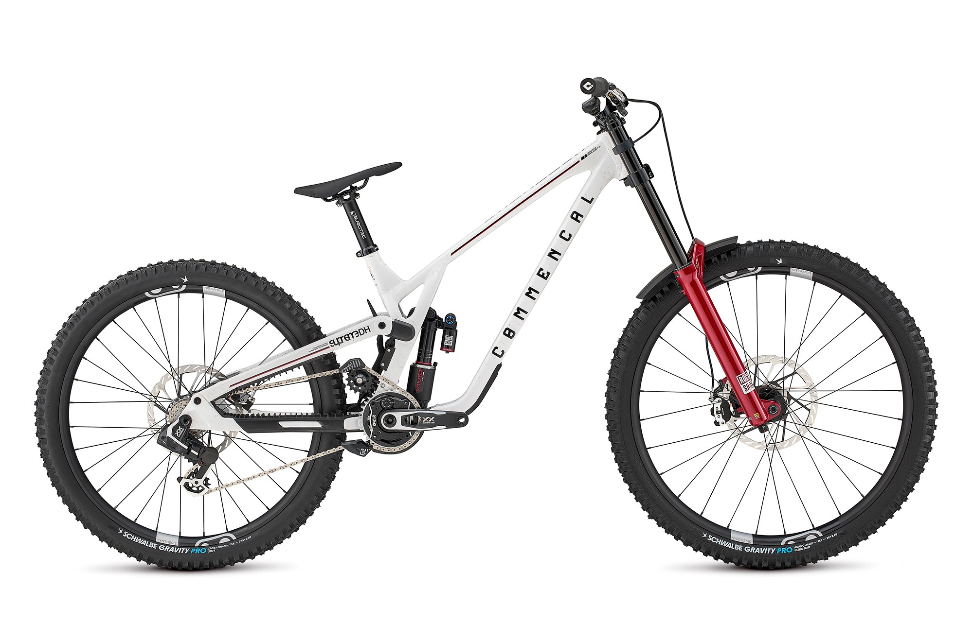 bicicleta COMMENCAL SUPREME DH V5.2 TEAM REPLICA PURE WHITE 2027