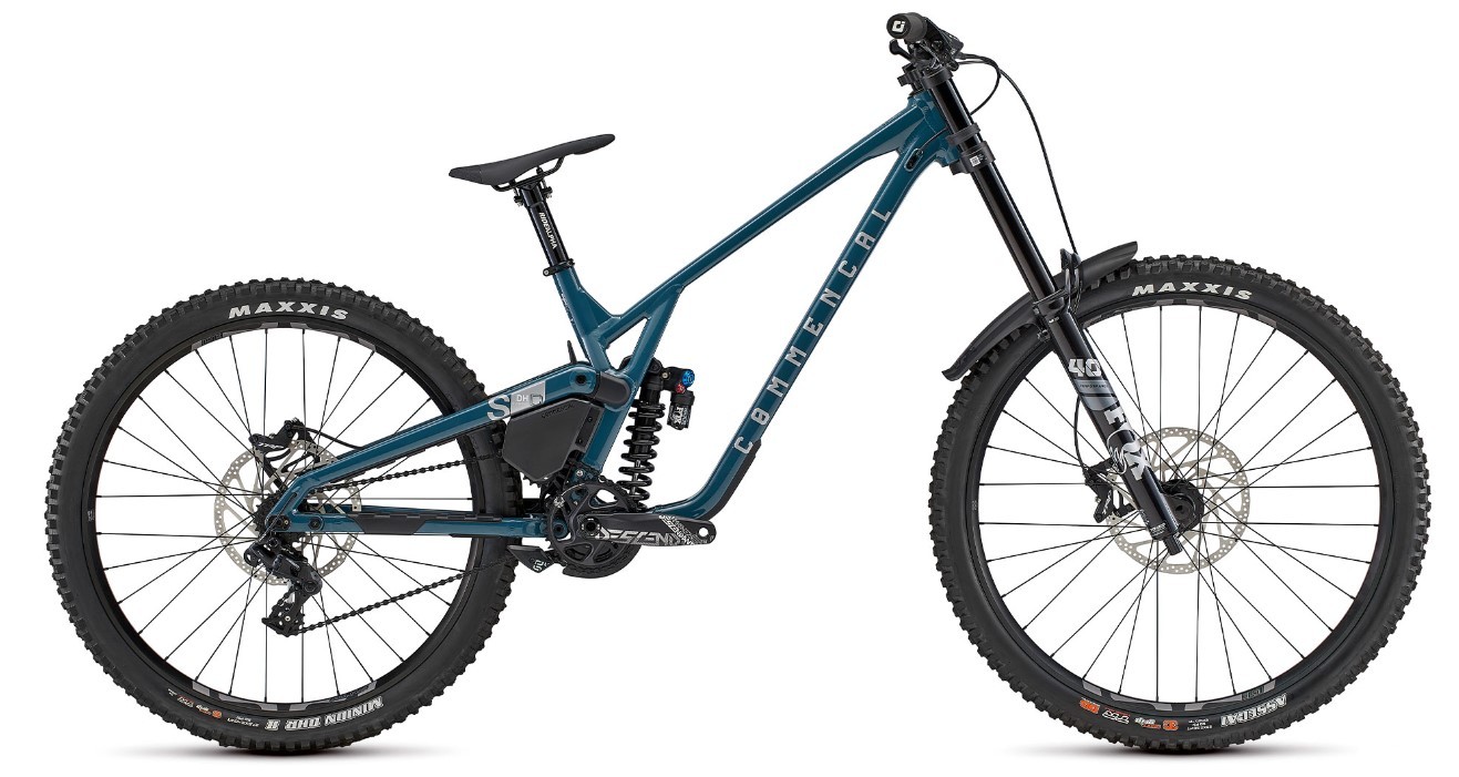 BICICLETA DE DESCENSO COMMENCAL SUPREME DH V5 ESSENTIAL AQUA BLUE