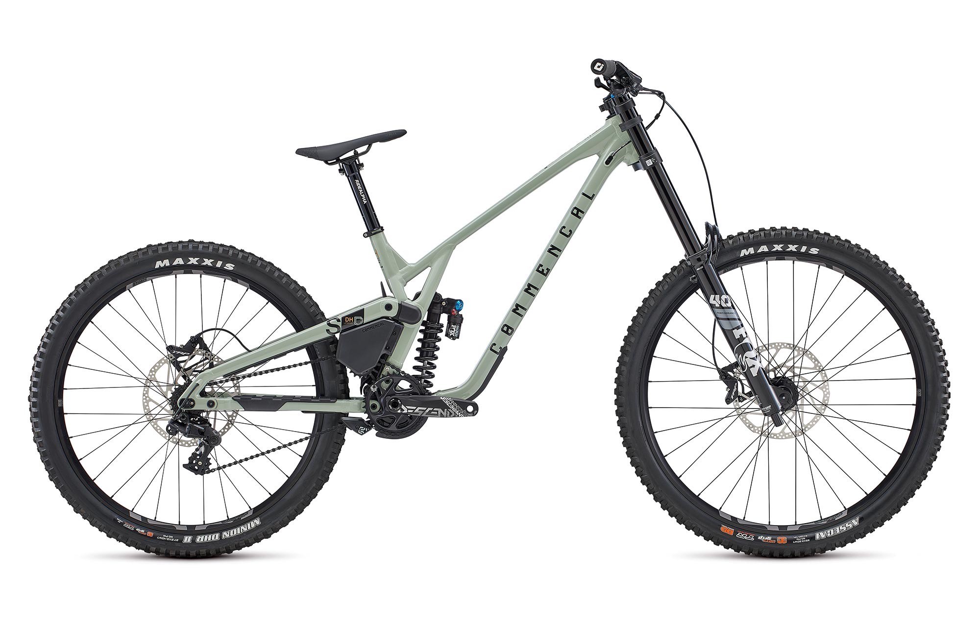 Bicicleta de descenso COMMENCAL SUPREME DH V5 ESSENTIAL HERITAGE GREEN