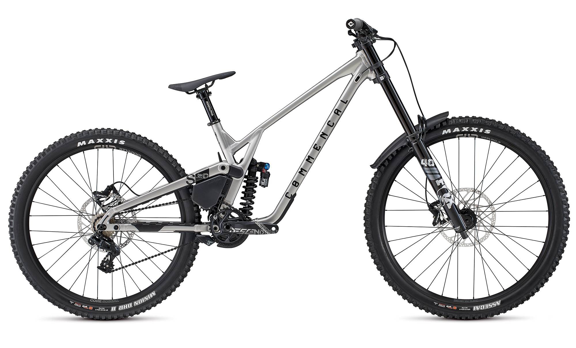 Bicicleta de Descenso COMMENCAL SUPREME DH V5 ESSENTIAL SILVER