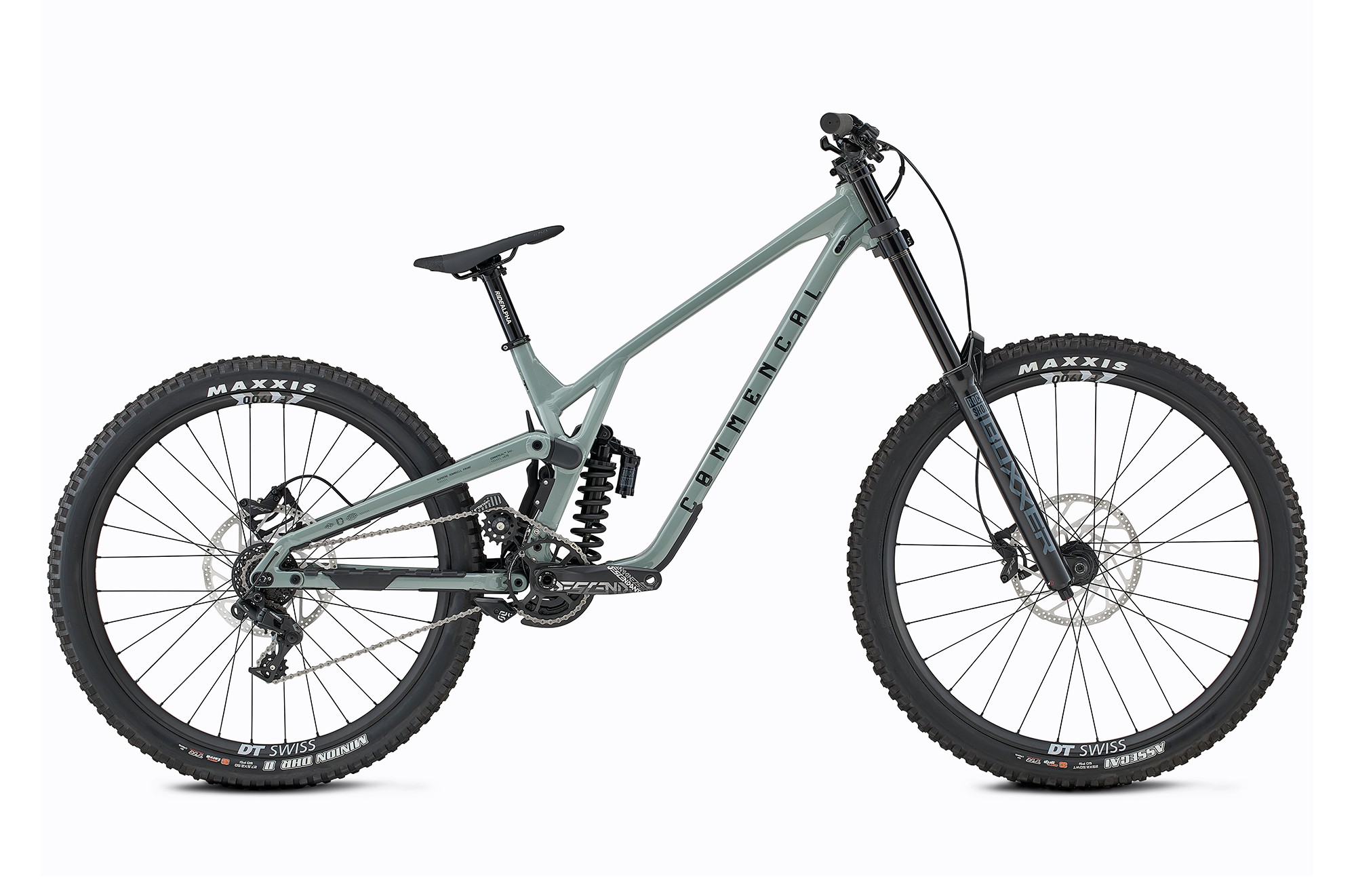 Bicicleta de Descenso COMMENCAL SUPREME DH V5 RIDE PYRITE GREY 2026