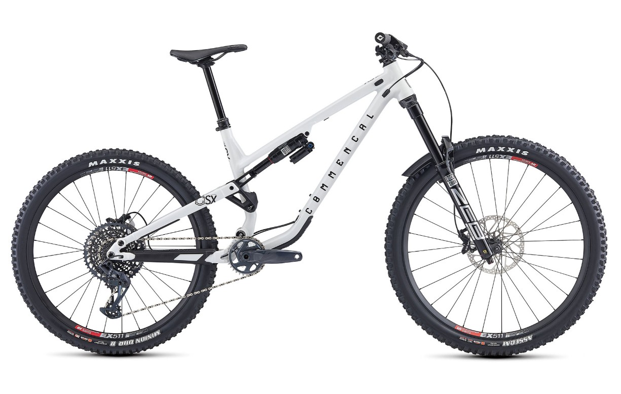 Bicicleta de Enduro Commencal META SX V4 RACE PURE WHITE