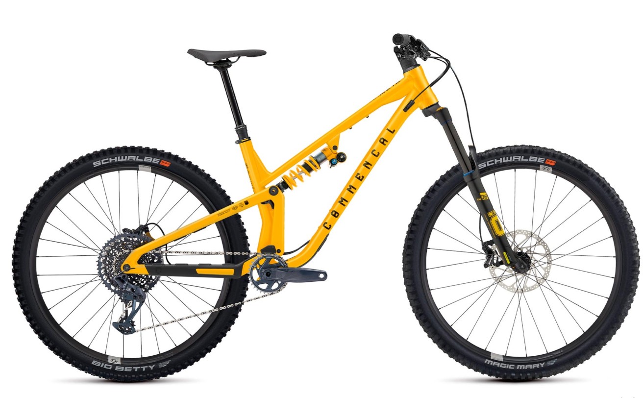 Bicicleta de Enduro COMMENCAL META V5 OHLINS EDITION YELLOW