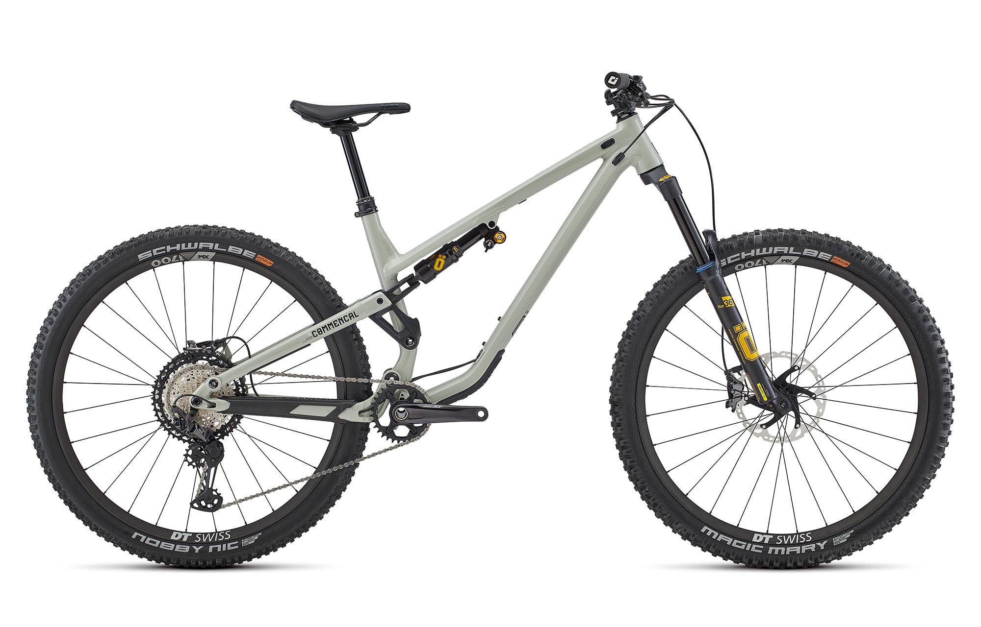 BICICLETA DOBLE SUSPENSIÓN Commencal META TR V4 OHLINS EDITION ASH GREY