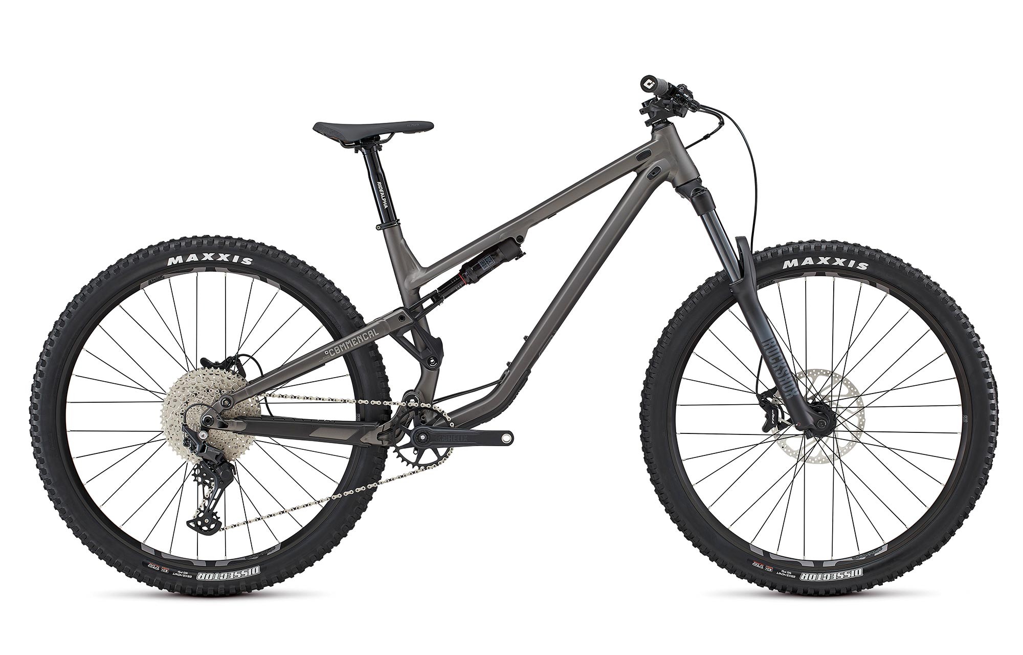 BICICLETA DOBLE SUSPENSIÓN Commencal META TR V4 ORIGIN DARK SLATE