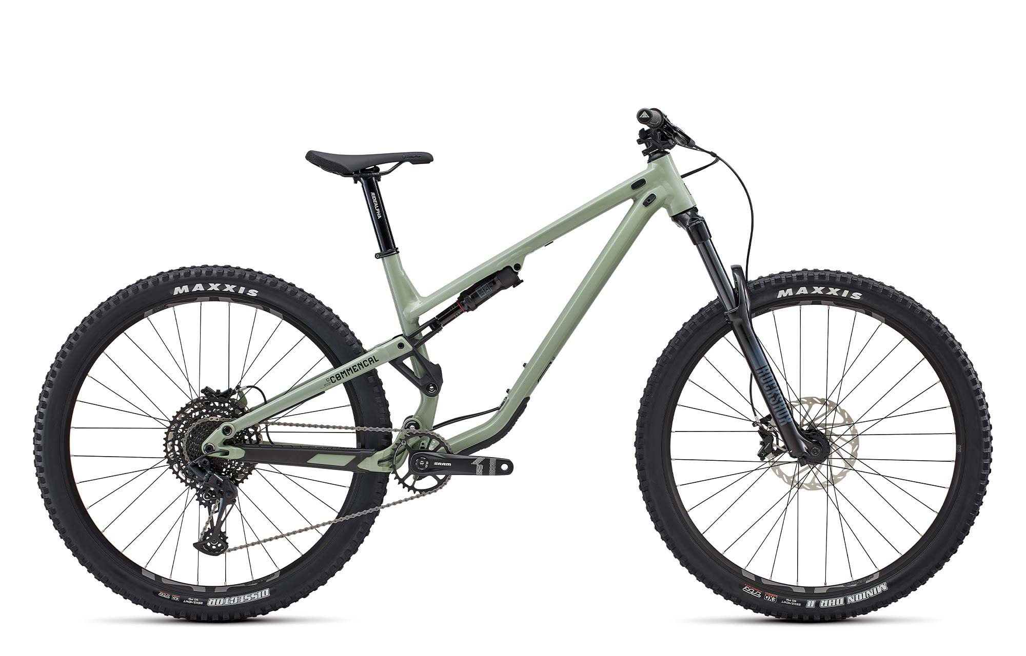 BICICLETA DOBLE SUSPENSIÓN Commencal META TR V4 ORIGIN HERITAGE GREEN