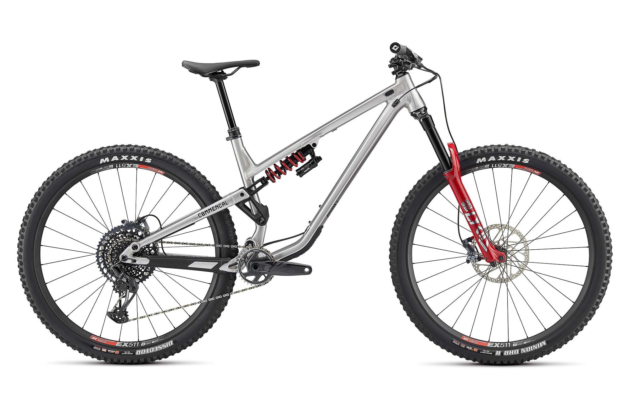 BICICLETA DOBLE SUSPENSIÓN Commencal META TR V4 RACE BRUSHED