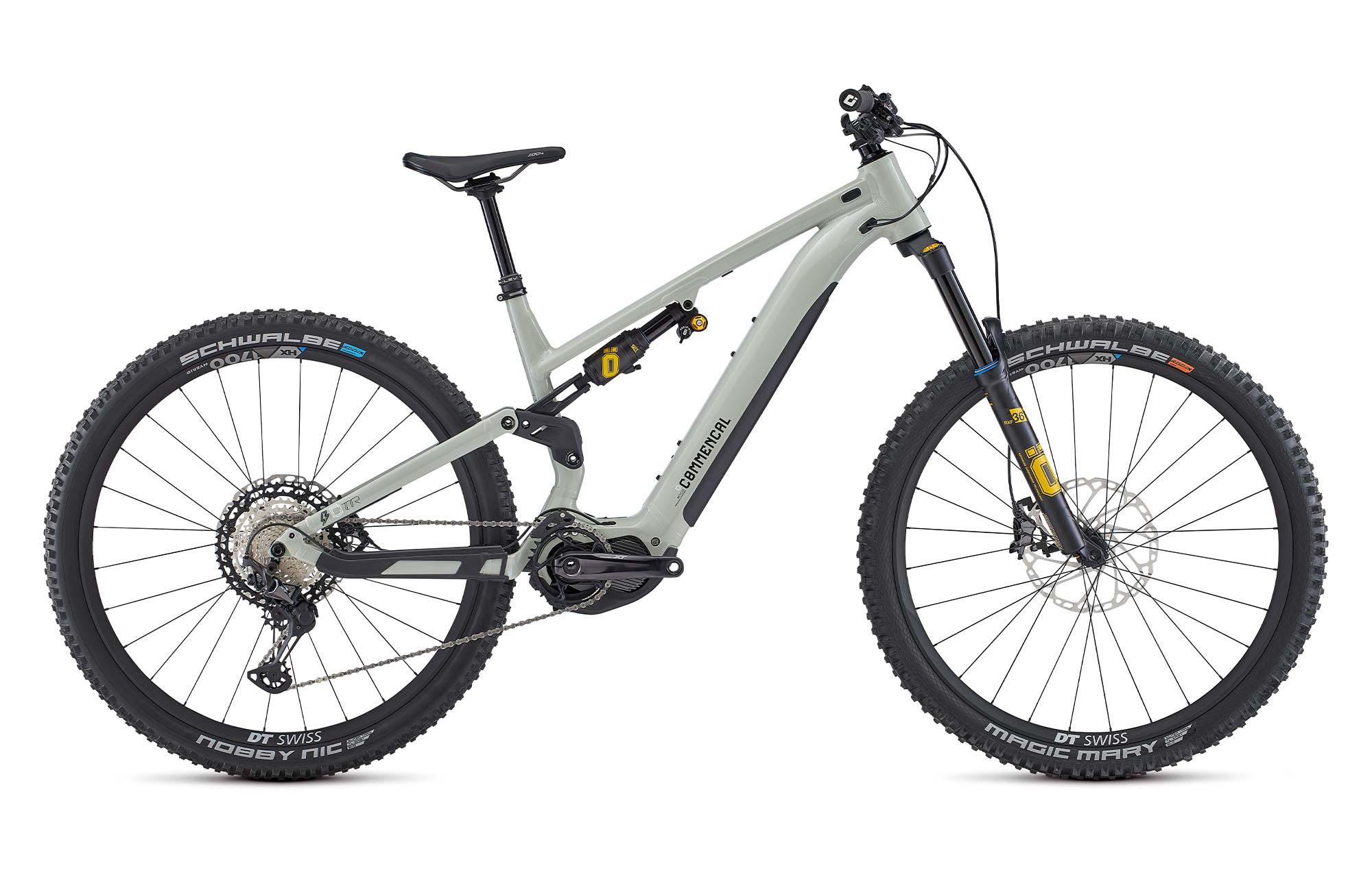 Bicicleta Eléctrica Doble Commencal META POWER TR OHLINS EDITION ASH GREY
