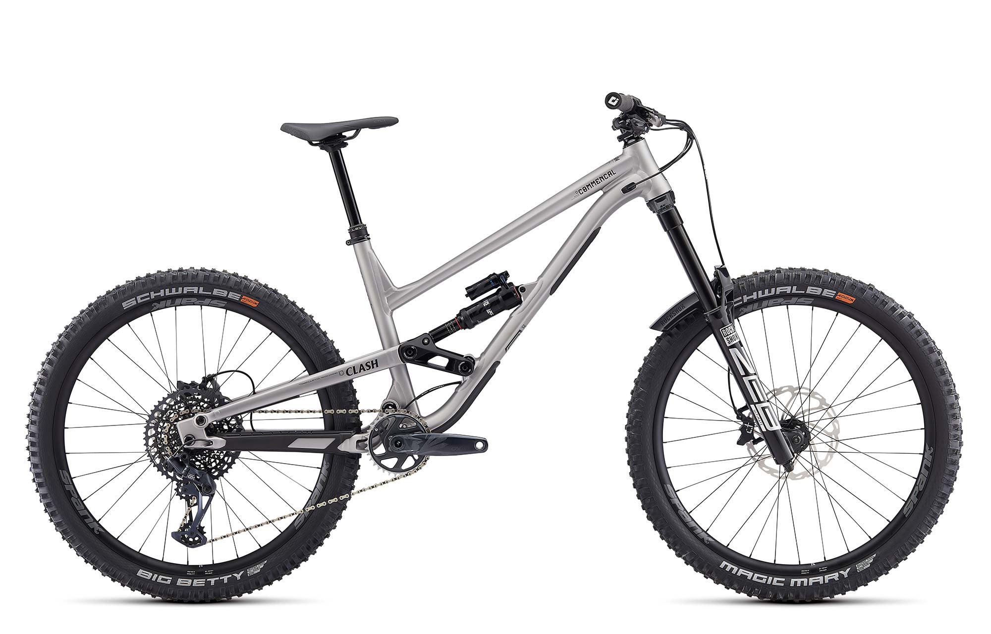 Bicicleta Enduro Commencal CLASH RACE SILVER