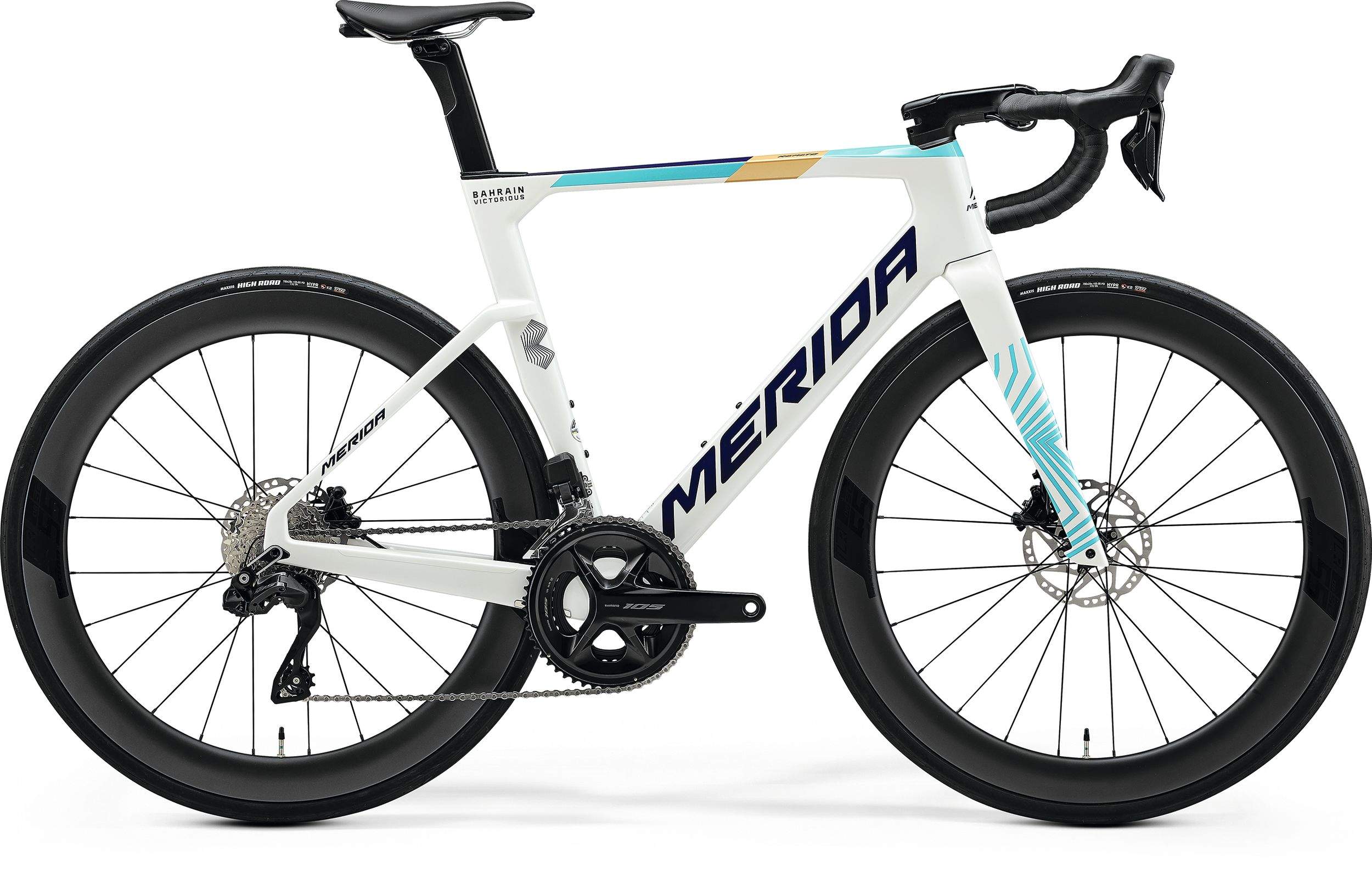 Bicicleta Merida Reacto 6000 105 Di2 Bahrain 2025