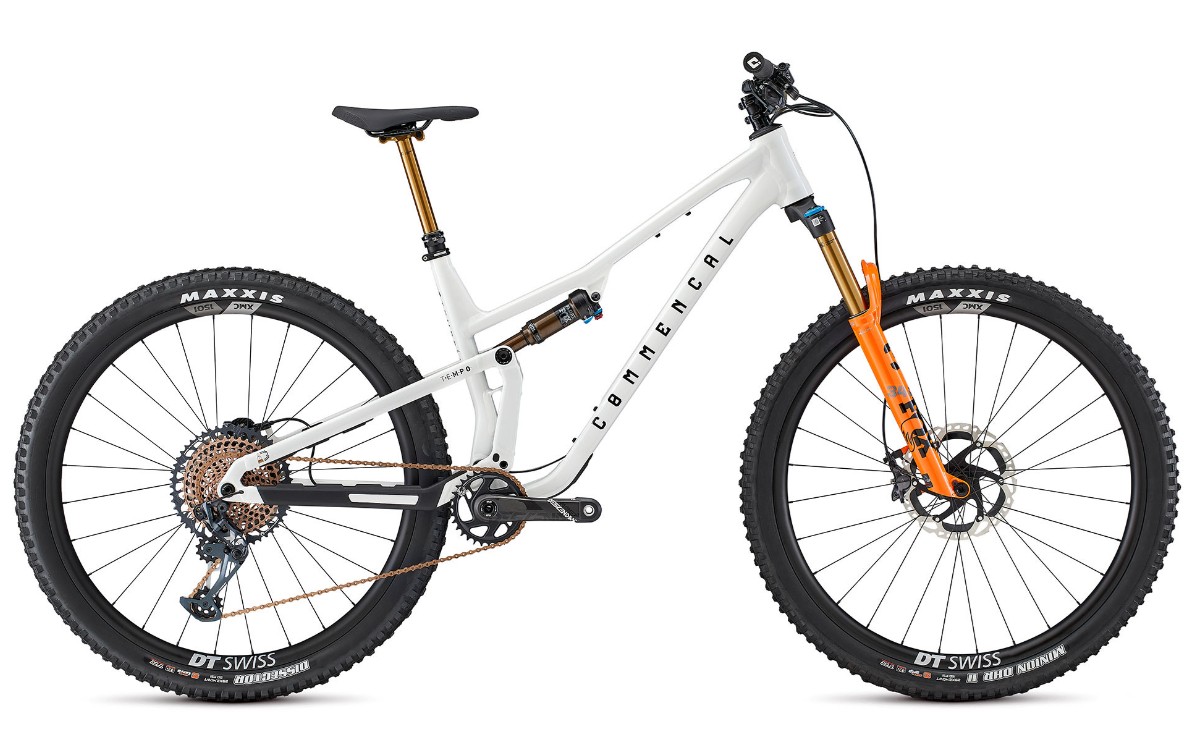 Bicicleta Trail COMMENCAL T.E.M.P.O. LTD PURE WHITE